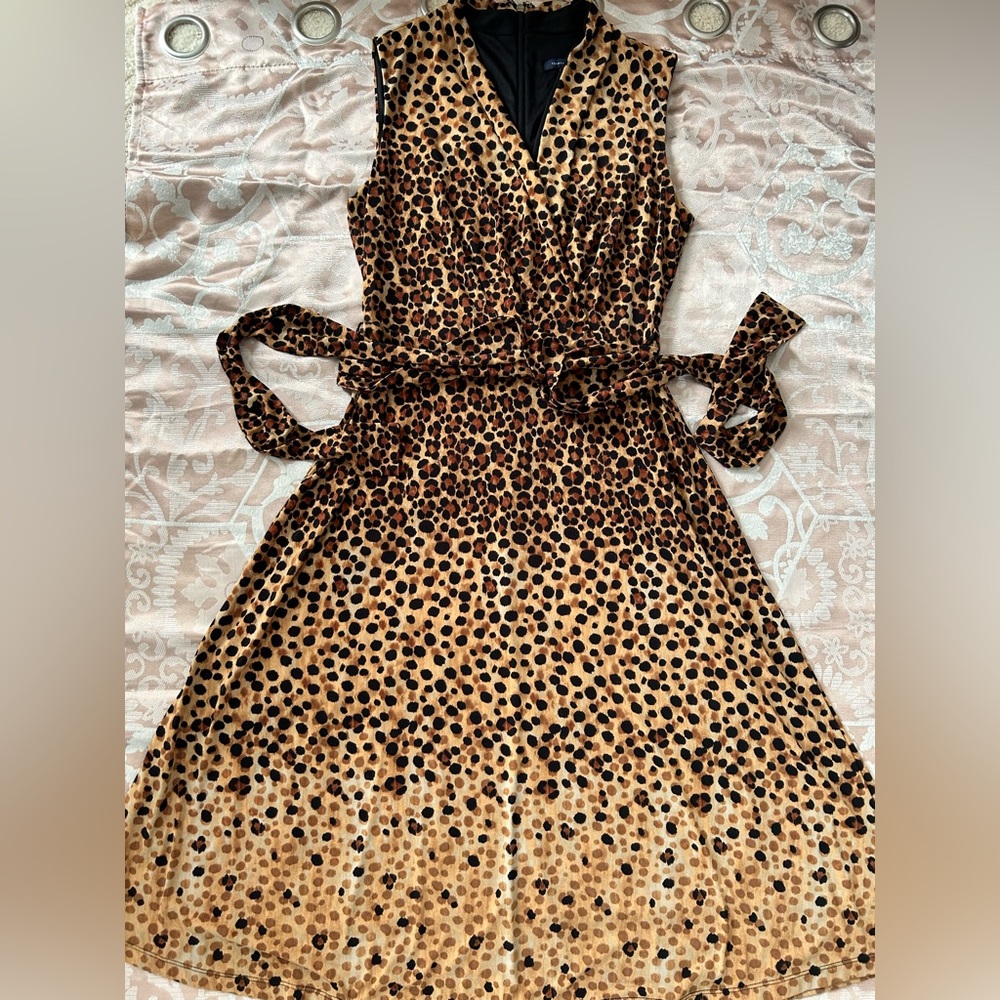 Tommy Hilfiger Dress, size 8, Animal Leopard Print